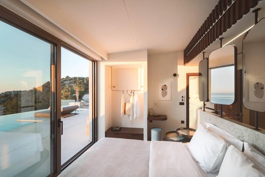 The Wave Twin Villa 1 Kathisma Beach Lefkada 외부 사진