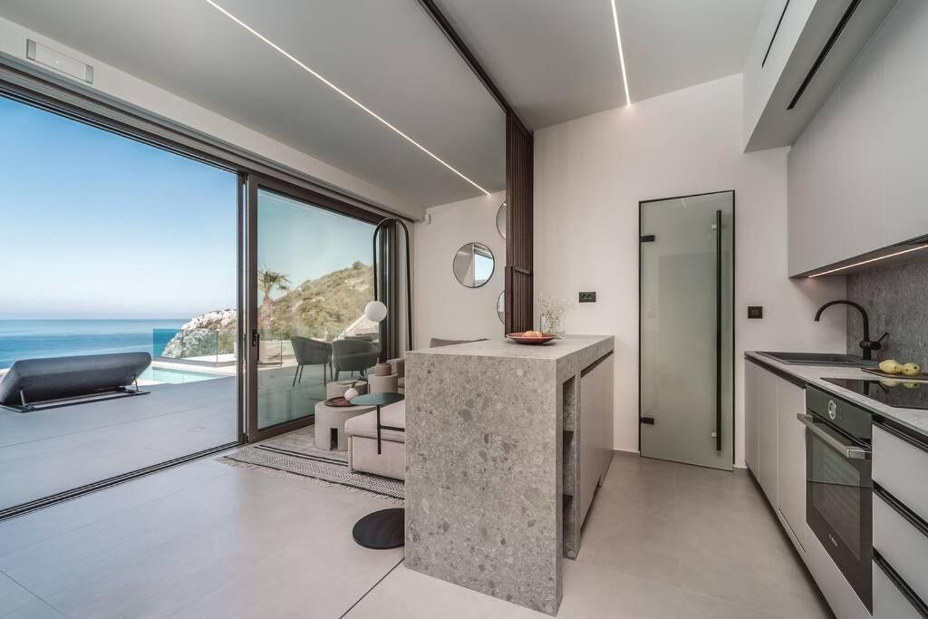 The Wave Twin Villa 1 Kathisma Beach Lefkada 외부 사진