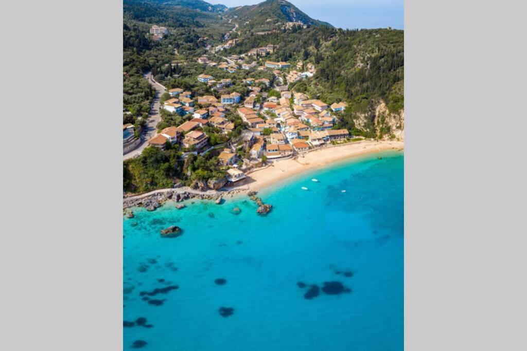 The Wave Twin Villa 1 Kathisma Beach Lefkada 외부 사진